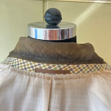 Vintage 1990s Houndstooth Pure Wool Blazer