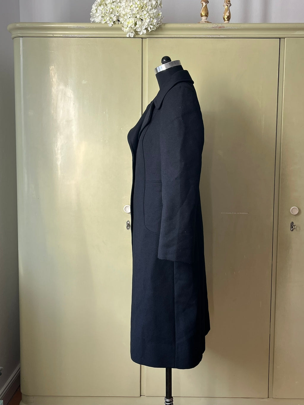 Vintage Pure Wool Coat - Classic 1960s Mid-Century Elegance