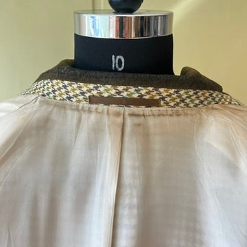 Vintage 1990s Houndstooth Pure Wool Blazer